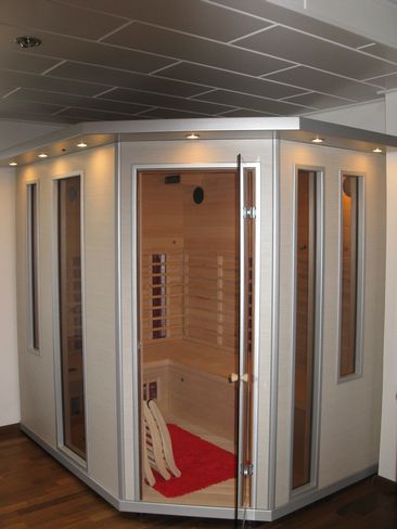 Luxus-Infrarotkabine, individuell gestaltbar Individuell gestaltbare Infrartkabine Royal individual